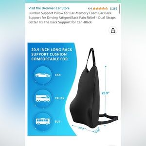 Lumbar support cushion